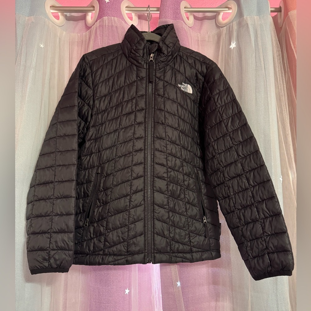 The North Face Kids Quilted Black Puffer Jacket